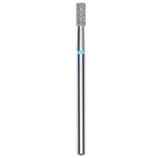 DIAMOND NAIL DRILL BIT, "CYLINDER", BLUE, HEAD DIAMETER 2.5/6MM (FA20B025/6) - STALEKS™-0