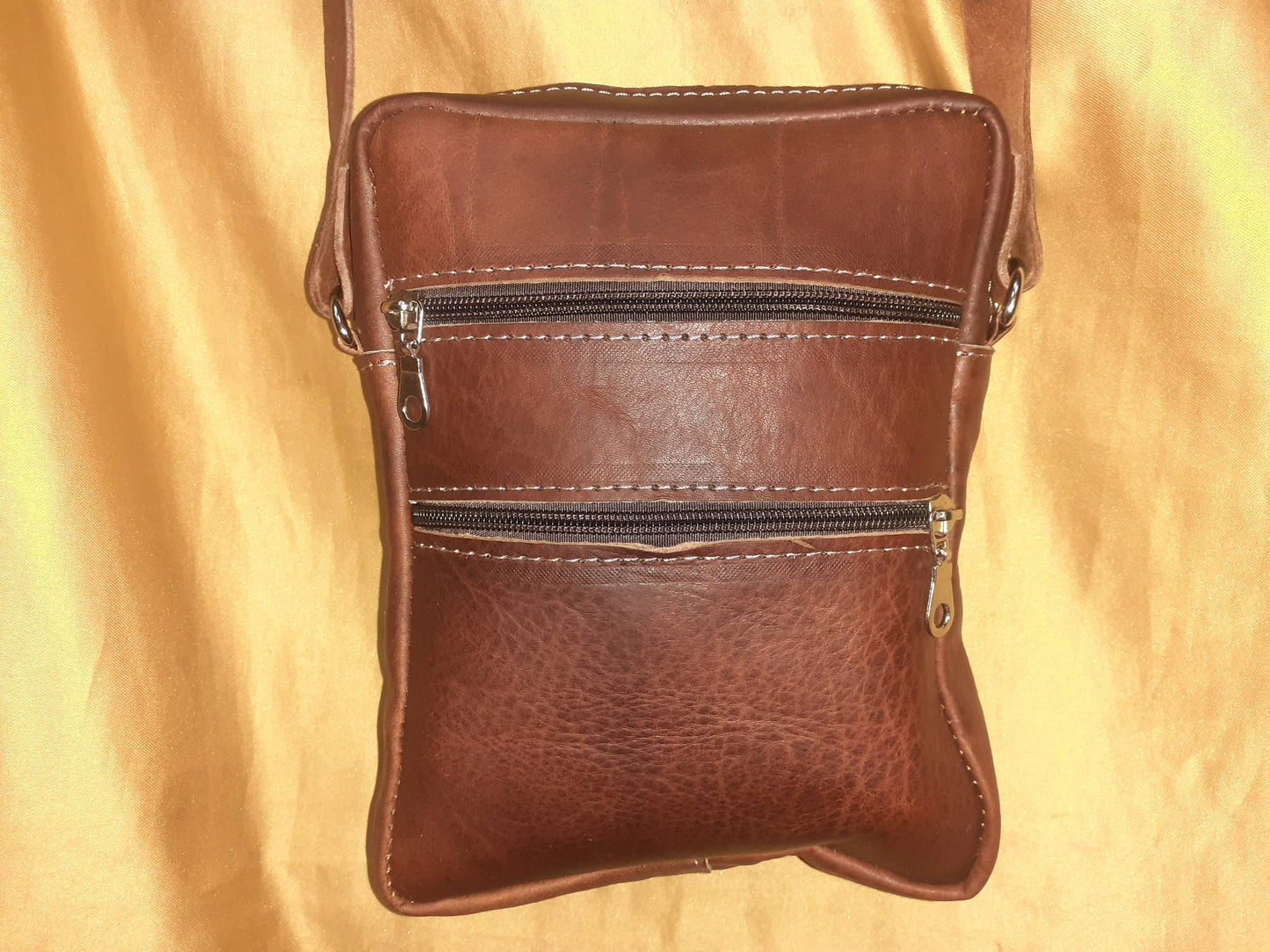 Bolso Mensajero sport 3 cremalleras pequeño-2