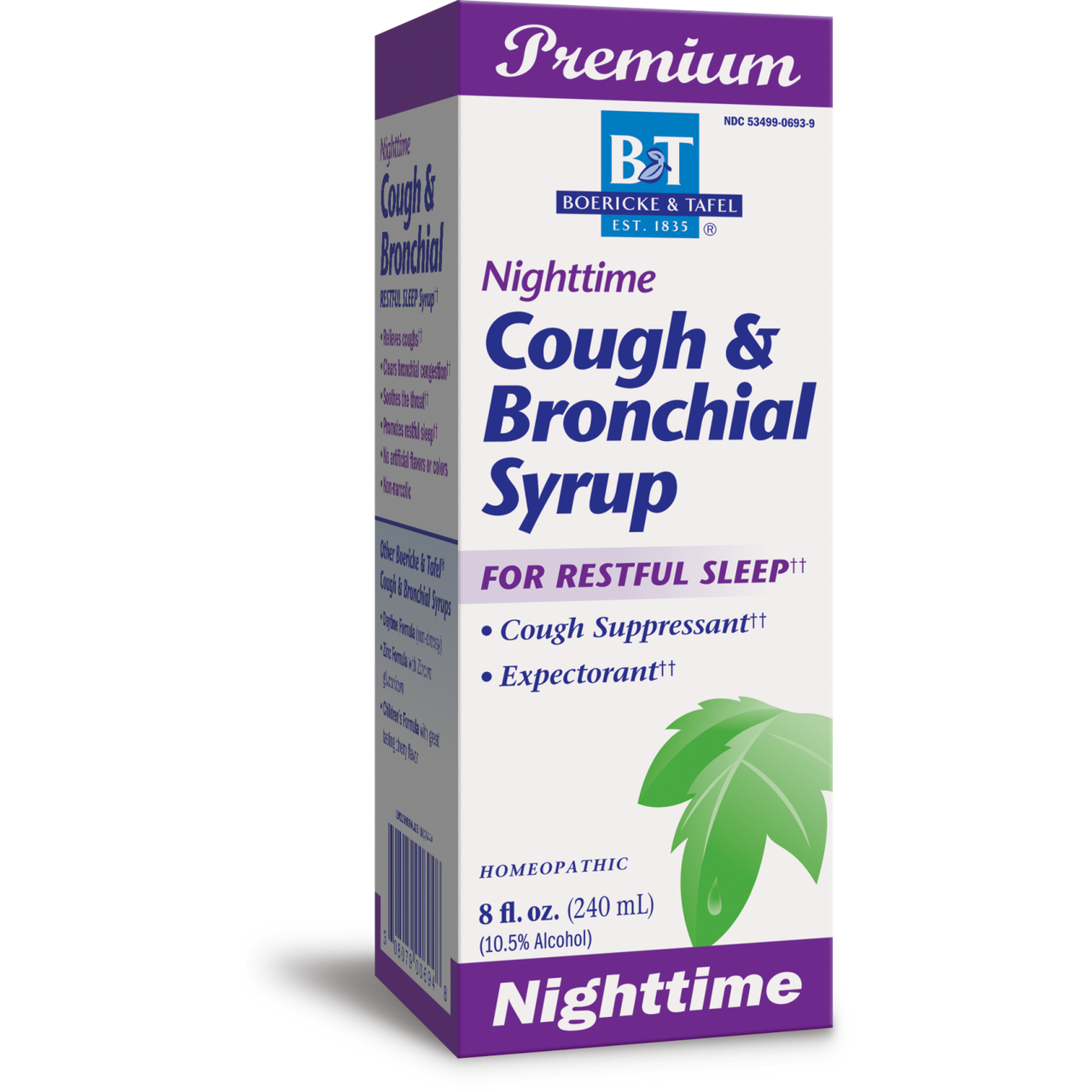 Boericke & Tafel Nighttime Cough & Bronchial Syrup (1x8 Oz)-0