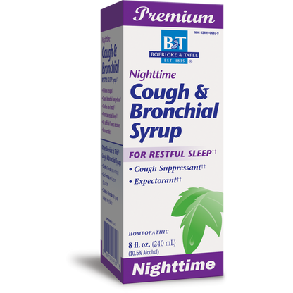Boericke & Tafel Nighttime Cough & Bronchial Syrup (1x8 Oz)-1