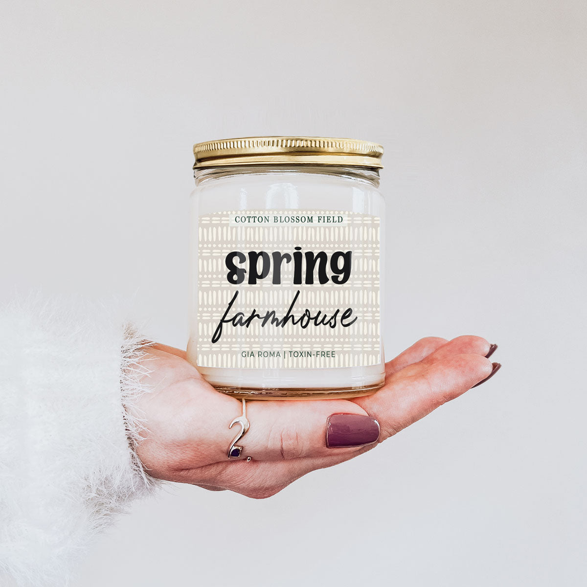 Cotton Blossom Candle-3