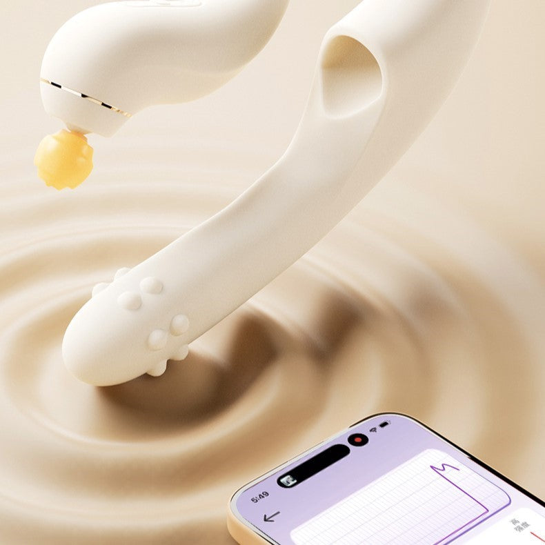 Fatima Plus Rotating & Thrusting Rabbit Vibrator App Controlled-4