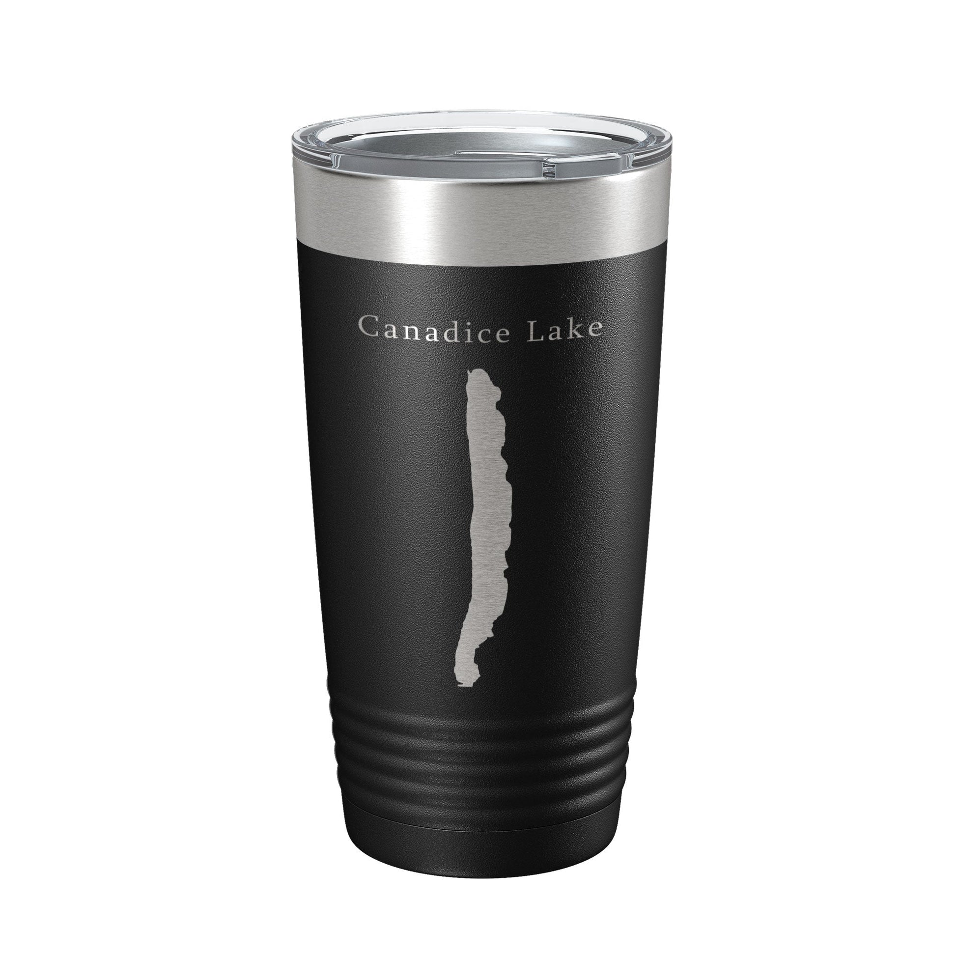Canadice Lake Map Tumbler Travel Mug Insulated Laser Engraved Coffee Cup New York 20 oz-5