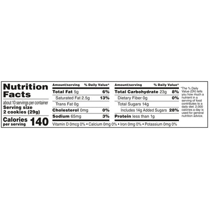 Glutino Vanilla Creme Cookies (12x10.6 Oz)-5