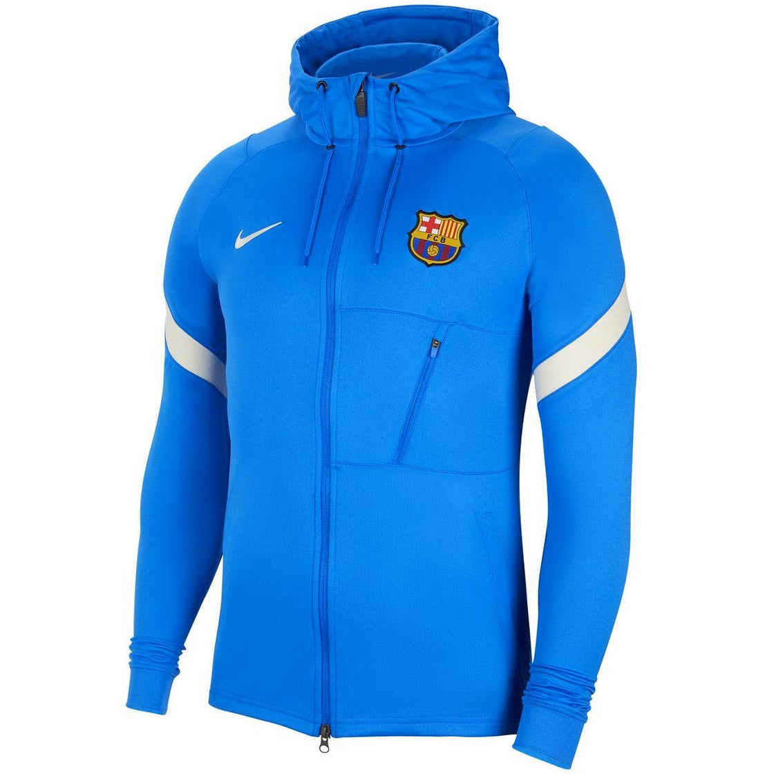FC Barcelona blue hooded presentation tracksuit 2021/22 - Nike-2