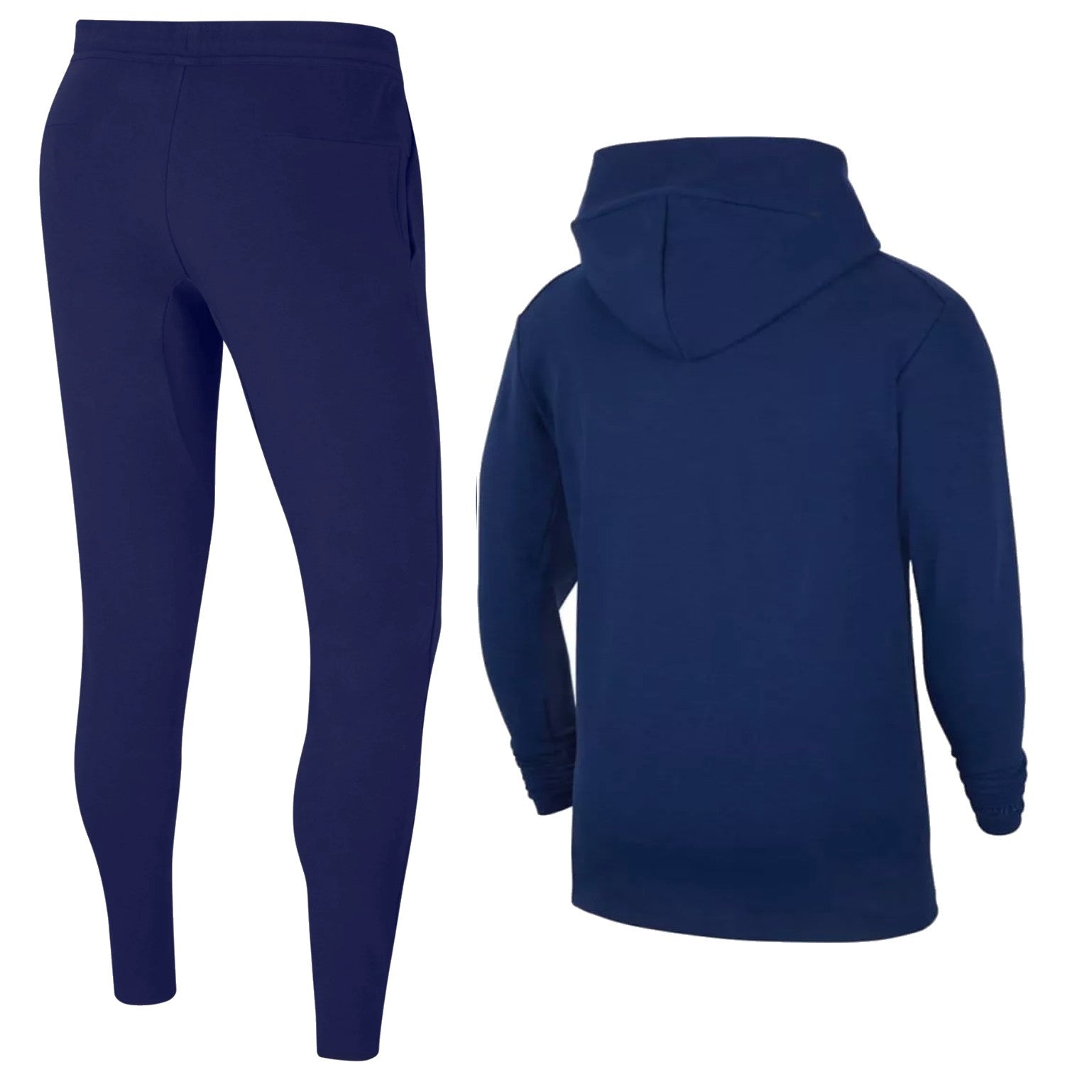 FC Barcelona Tech Fleece presentation soccer tracksuit 2021 - Nike-1