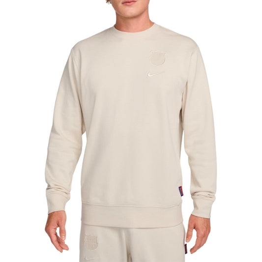 FC Barcelona Casual Crew fleece presentation tracksuit 2024/25 - Nike-0