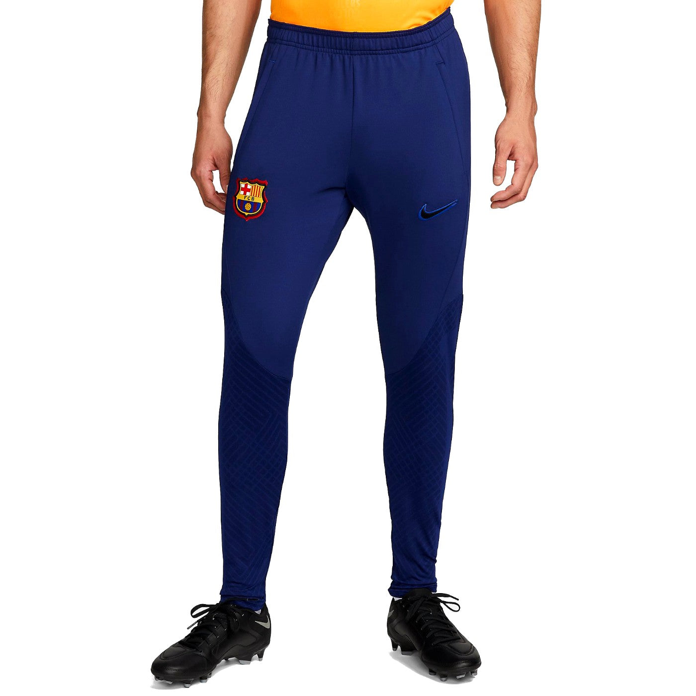 FC Barcelona orange training technical Soccer tracksuit 2022 - Nike-1