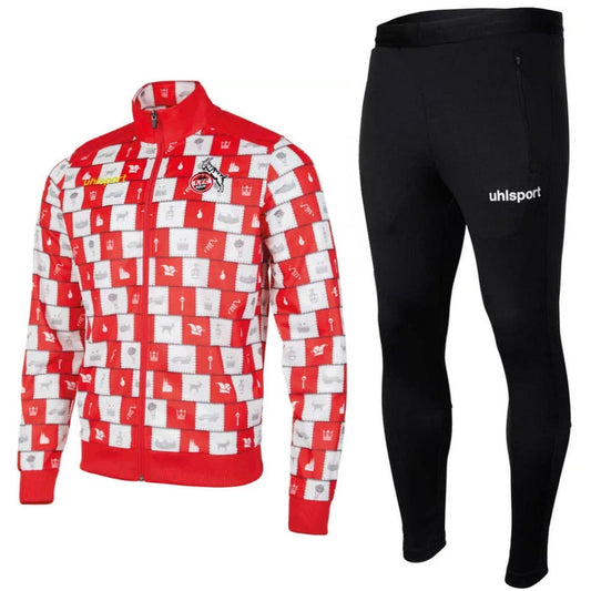 FC Koln (Cologne) Carnival training presentation tracksuit 2021 - Uhlsport-0