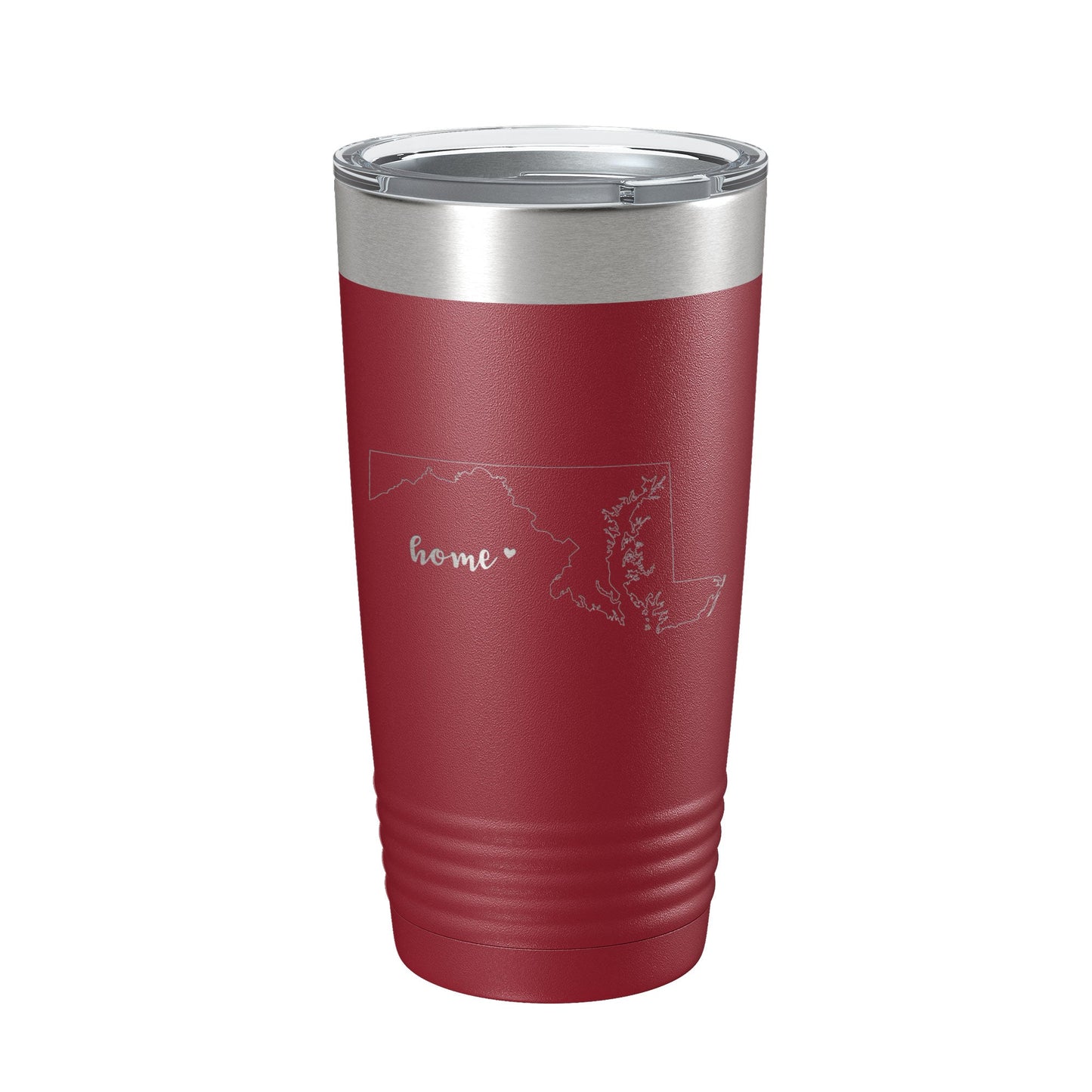 Maryland Tumbler Home State Travel Mug Insulated Laser Engraved Map Coffee Cup 20 oz-18