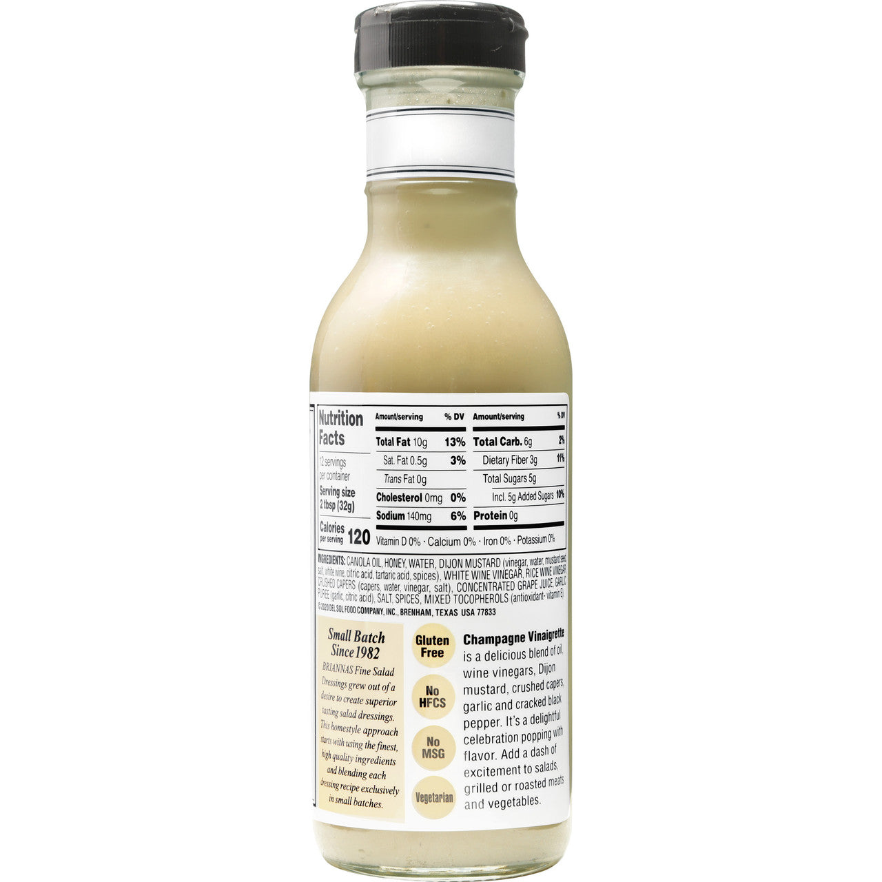 Brianna's Champagne Caper Vinaigrette (6x12Oz)-1
