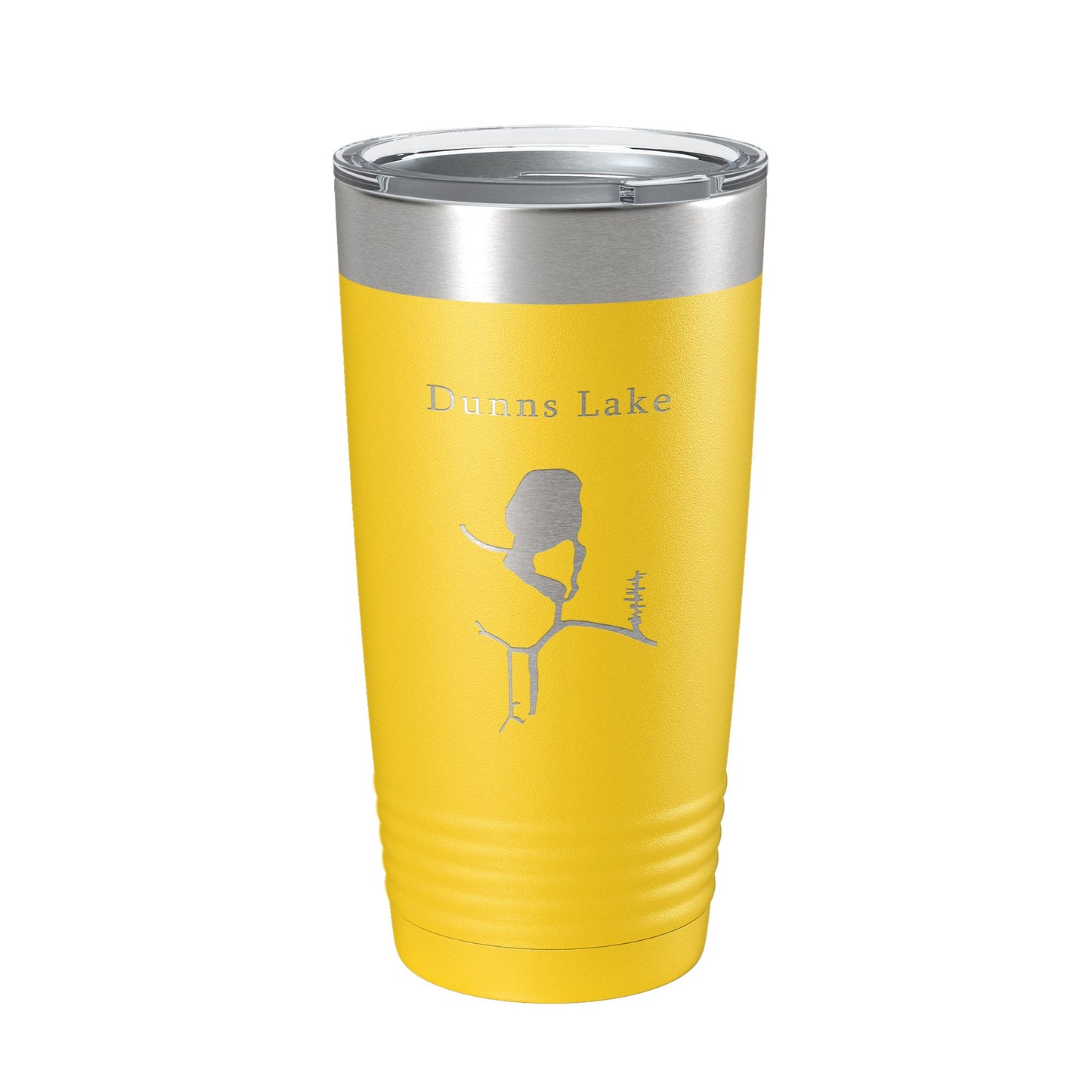 Dunns Lake Map Tumbler Travel Mug Insulated Laser Engraved Coffee Cup Illinois 20 oz-19
