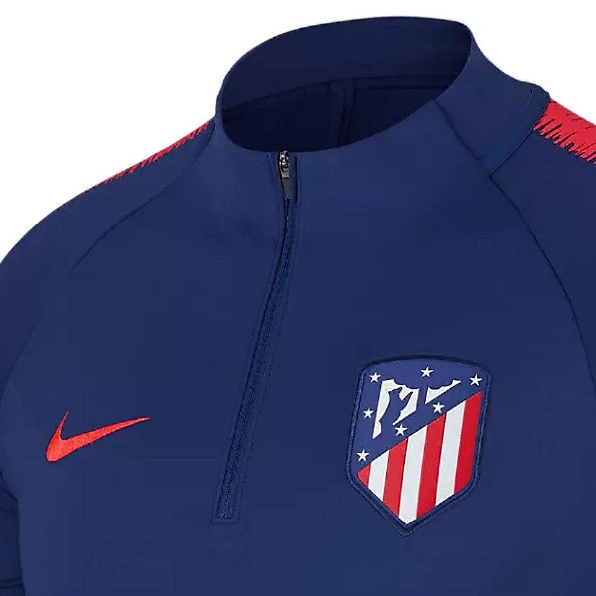 Atletico Madrid Blue Technical Training Soccer Tracksuit 2018/19 - Nike-2