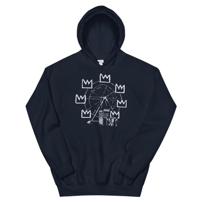Banksy Ferris Wheel Artwork Unisex Hoodie-5