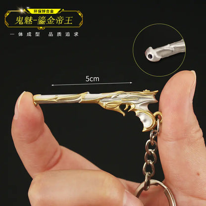Valorant Merchandise M4 Impression Metal Keychain