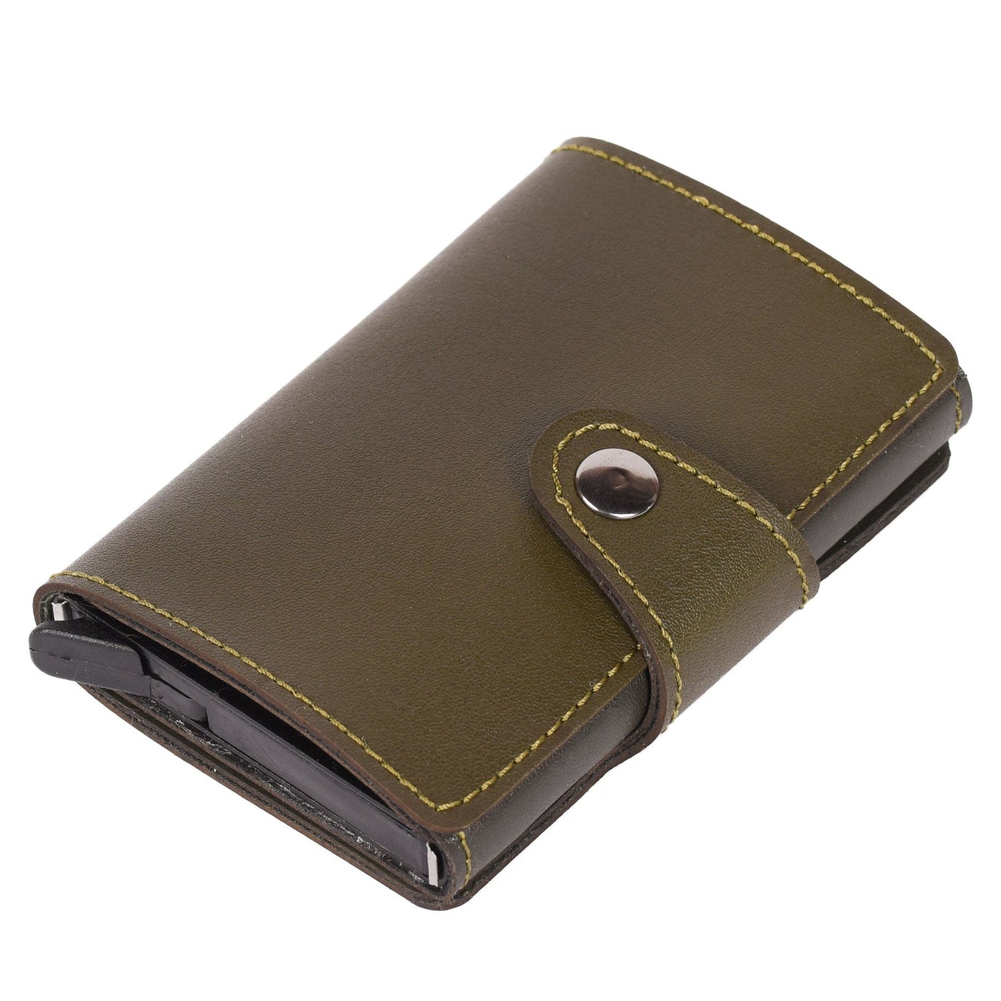 Konk - Synthetic Leather RFID Protection Pop-op Cardholder-4