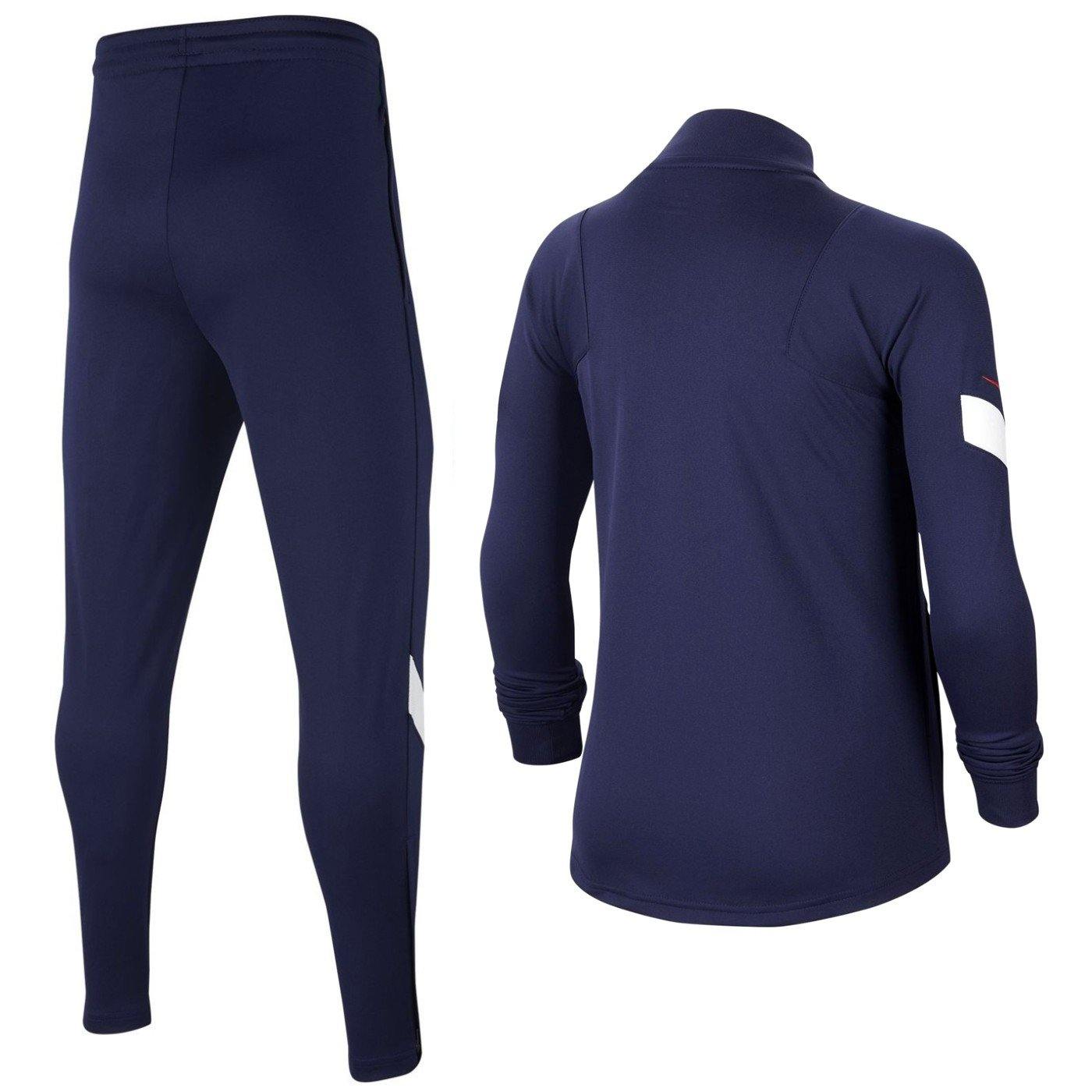 Kids - France training presentation Soccer tracksuit 2020/21 navy - Nike-1