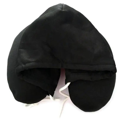Hooded U-Shaped Neck Pillow for Comfort