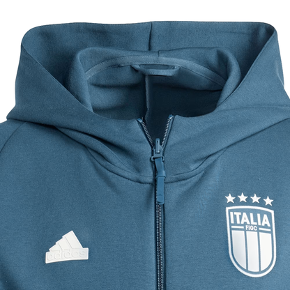 Italy Casual Travel hooded presentation tracksuit 2024/25 - Adidas-4