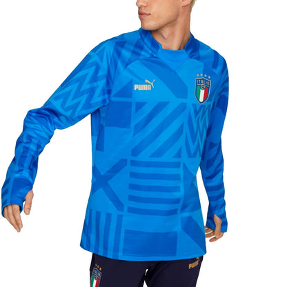 Italy national team pre-match training sweat tracksuit 2022/23 - Puma-4