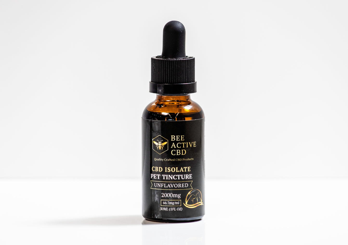 Bee Active CBD Unflavored Pet Tincture-1