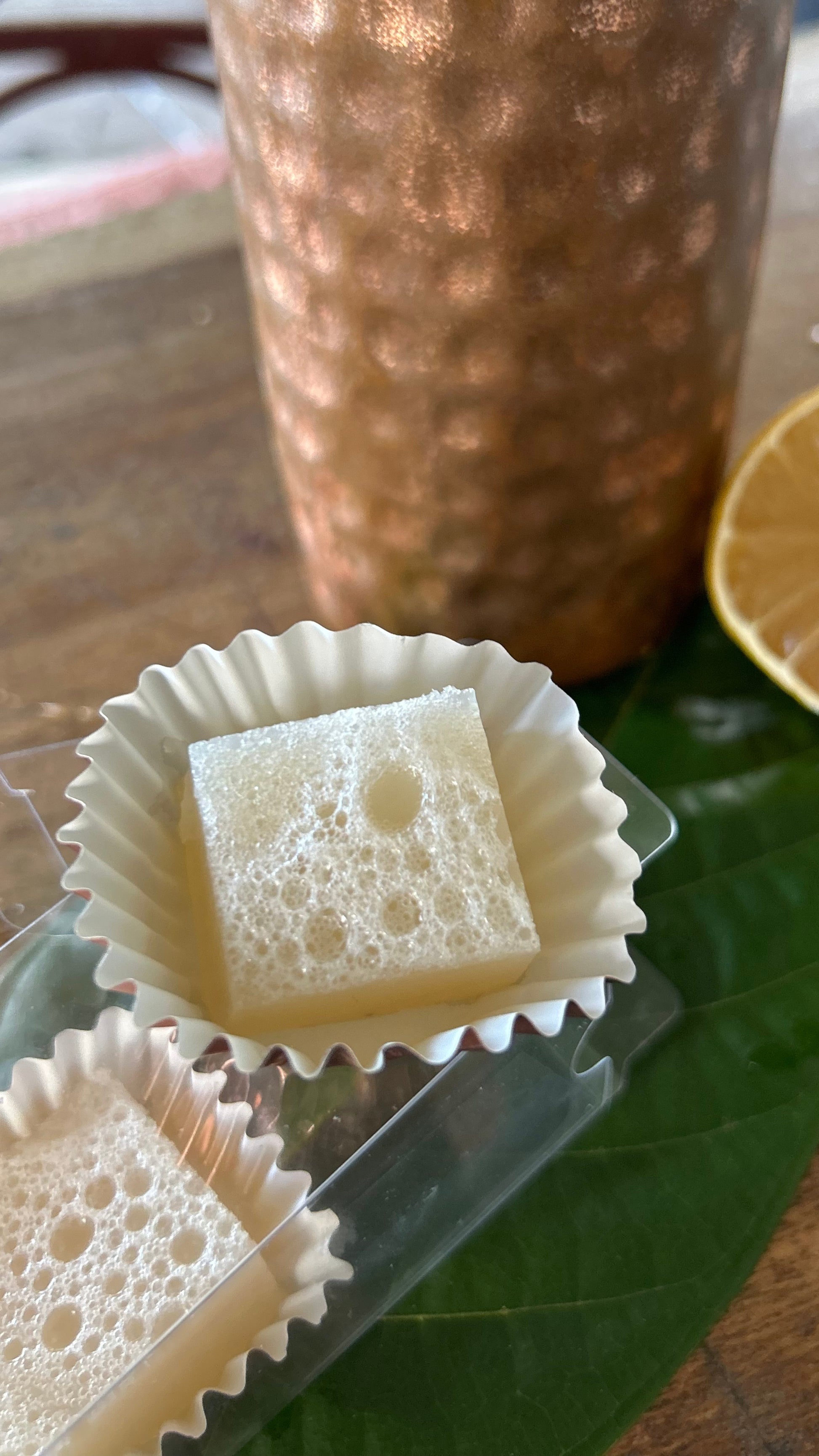 Cacao Nectar Champagne Pâte de Fruit by Craftory Brand.-1