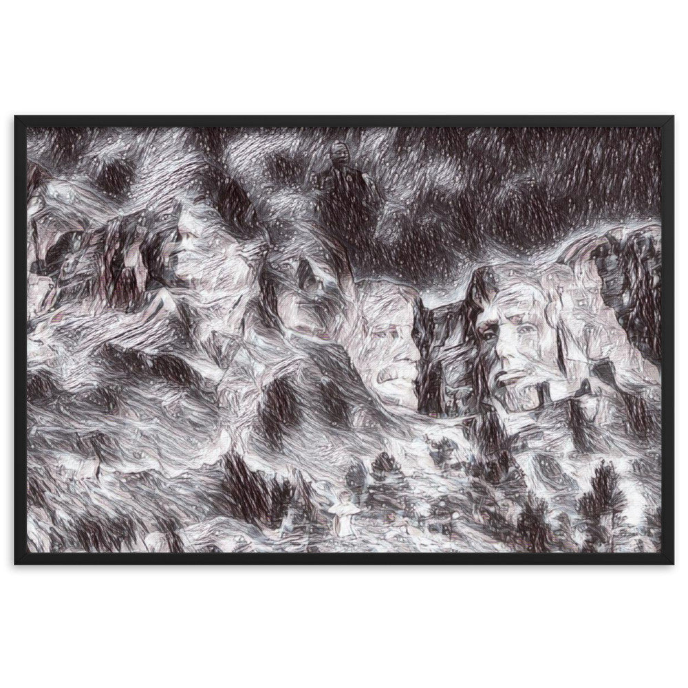 I HAVE A DREAM Velvet Framed Poster-0