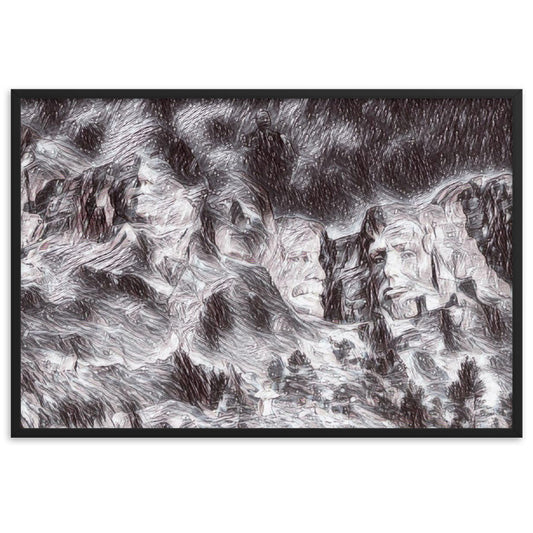 I HAVE A DREAM Velvet Framed Poster-0