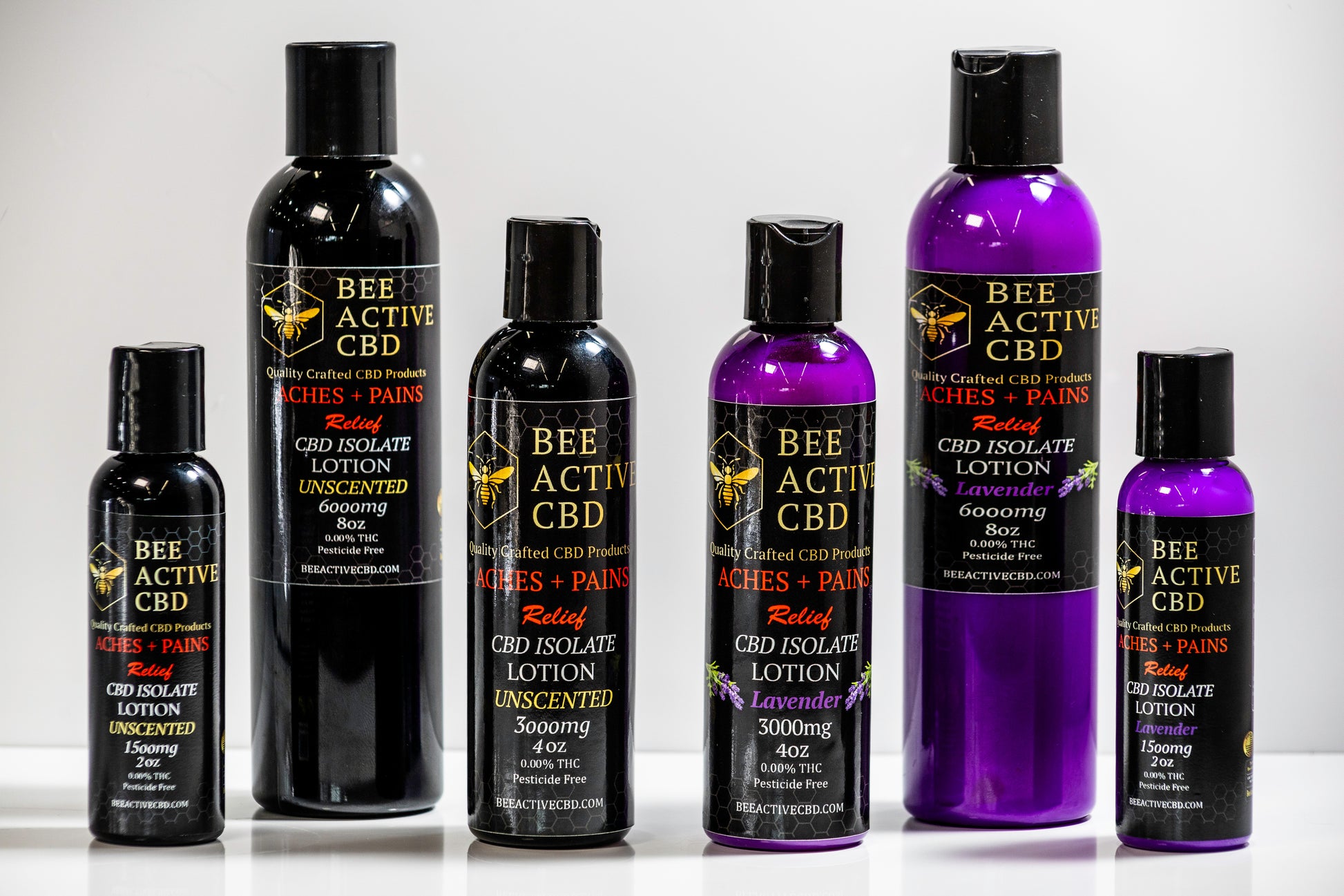 Bee Active CBD Lotions-0