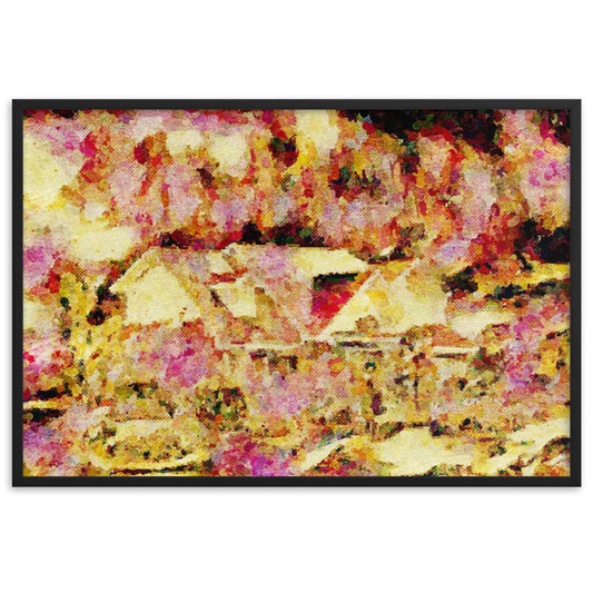 I WAS WAITING FOR YOU IN THE DREAM YOU HAD SEEN Special Edition Framed Poster-0