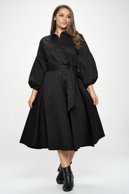 Maxi Shirt Dress-3