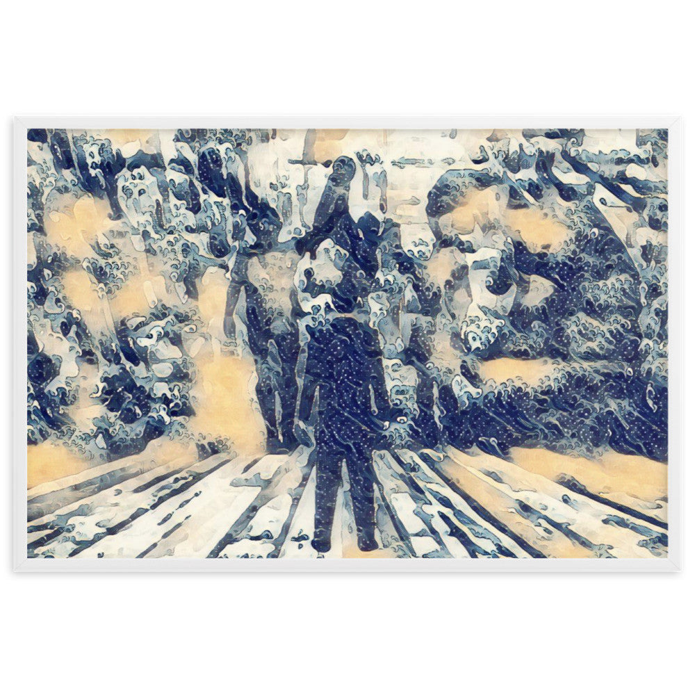 I SAW MY ENTIRE LIFE PASS THROUGH YOUR EYES Special Edition Framed Poster-0