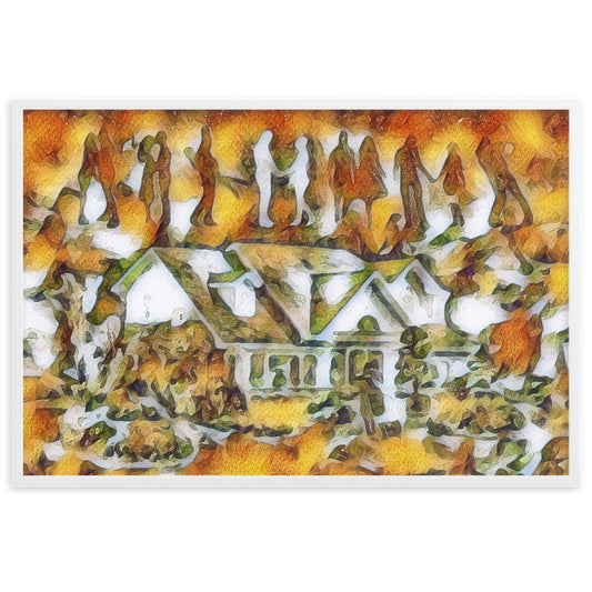 I WAS WAITING FOR YOU IN THE DREAM YOU HAD SEEN Special Edition Framed Poster-0