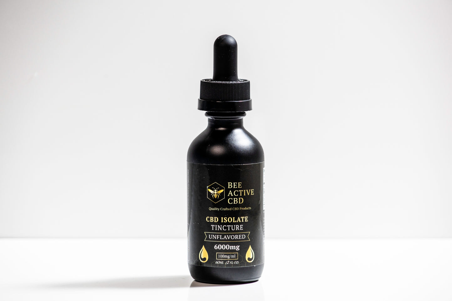 Bee Active CBD Isolate Tincture Unflavored-4