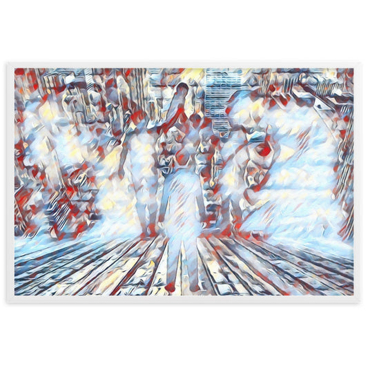 I SAW MY ENTIRE LIFE PASS THROUGH YOUR EYES Special Edition Framed Poster-0