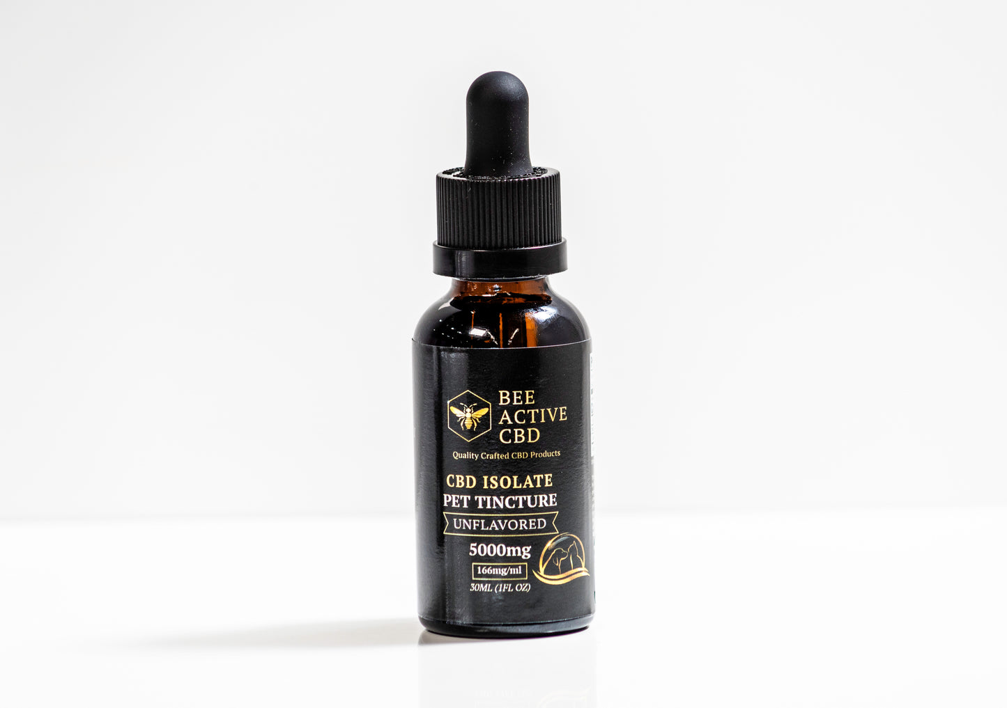 Bee Active CBD Unflavored Pet Tincture-2