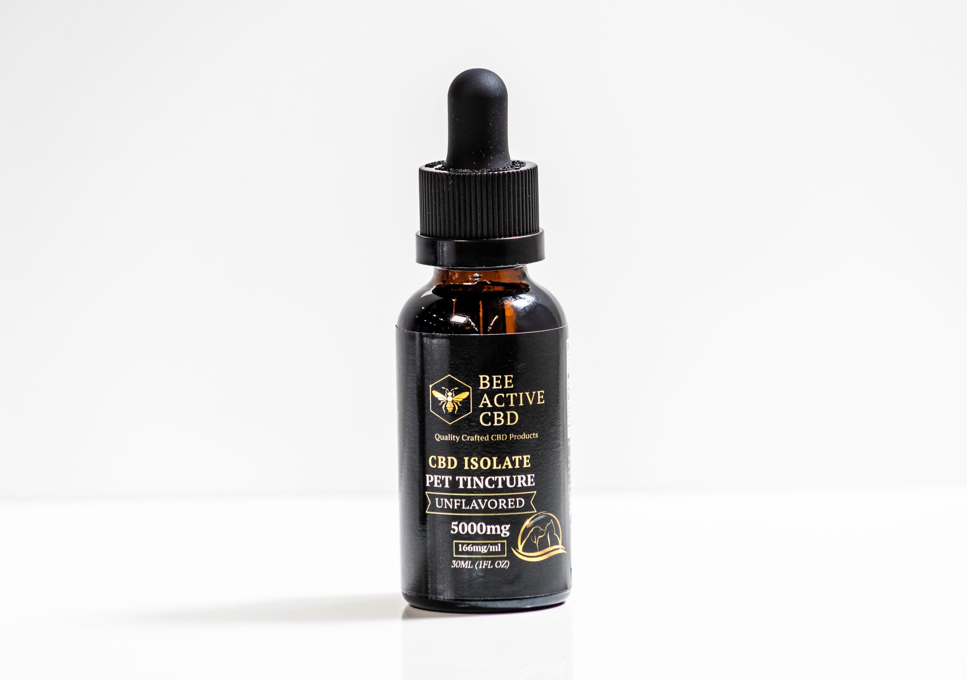 Bee Active CBD Unflavored Pet Tincture-2
