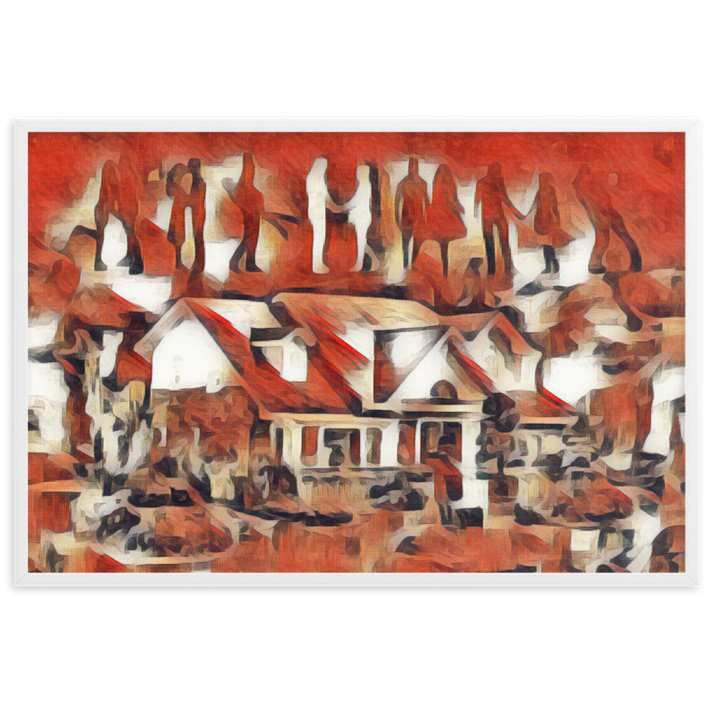 I WAS WAITING FOR YOU IN THE DREAM YOU HAD SEEN Special Edition Framed Poster-1