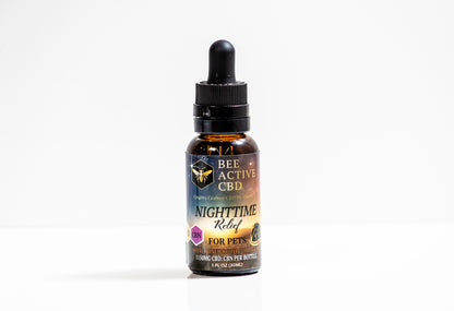 Night Time Relief CBN Pet Tincture-1