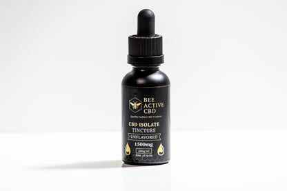 Bee Active CBD Isolate Tincture Unflavored-2