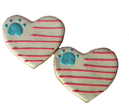 Patriotic Hearts (Qty 12)-0