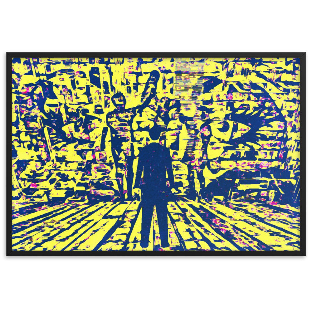 I SAW MY ENTIRE LIFE PASS THROUGH YOUR EYES Special Edition Framed Poster-0
