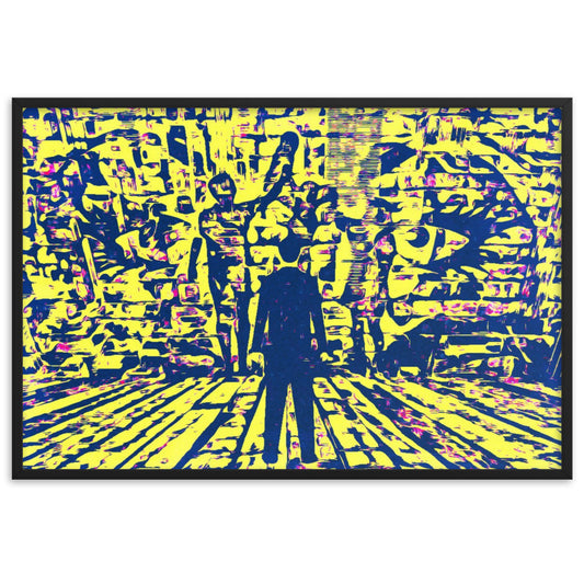 I SAW MY ENTIRE LIFE PASS THROUGH YOUR EYES Special Edition Framed Poster-0