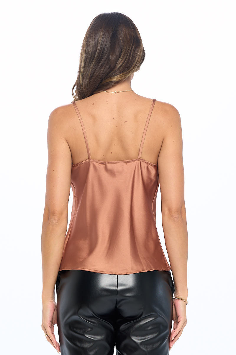 Silky Satin Print Tank Top-3