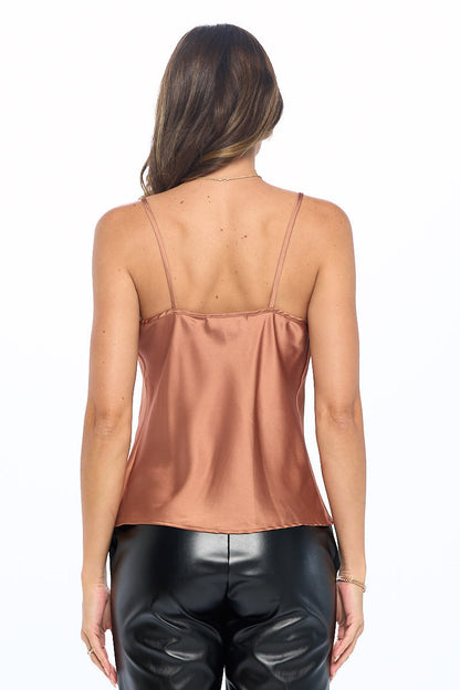 Silky Satin Print Tank Top-3