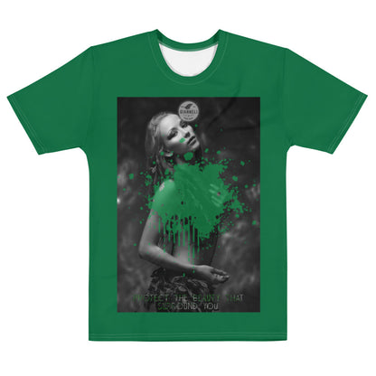 THINK GREEN Men's t-shirt by Gianneli-0