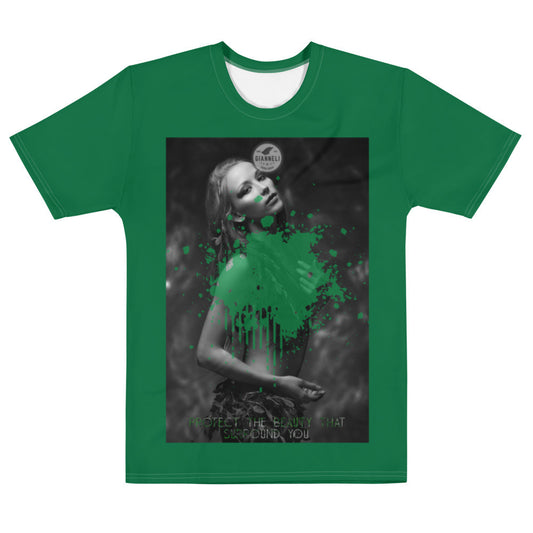 THINK GREEN Men's t-shirt by Gianneli-0