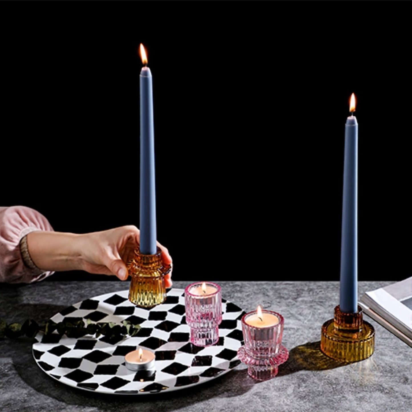 Glass Candle Holder | Multi-Use-1