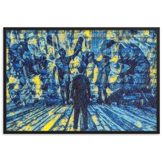 I SAW MY ENTIRE LIFE PASS THROUGH YOUR EYES Special Edition Framed Poster-0