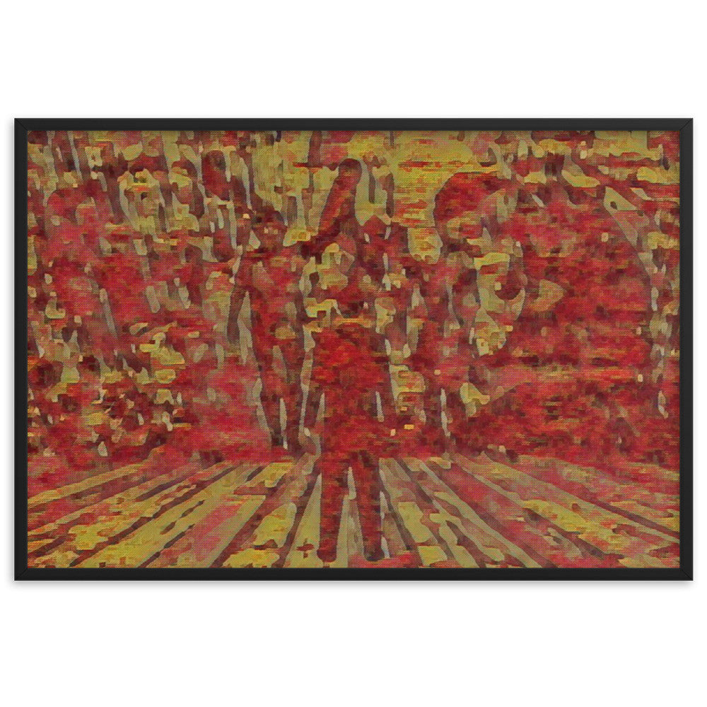 I SAW MY ENTIRE LIFE PASS THROUGH YOUR EYES Special Edition Framed Poster-0